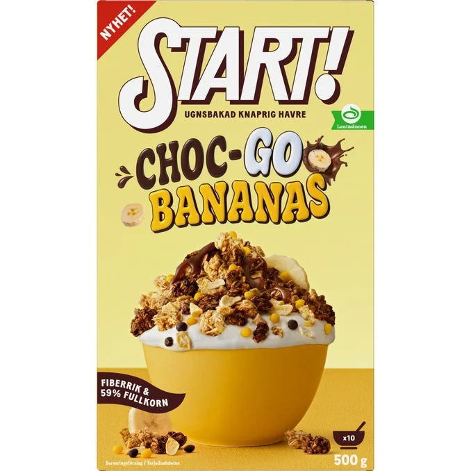Granola Choc-Go Bananas