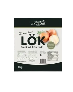 Hackad Beredd Lök 6x6mm påse