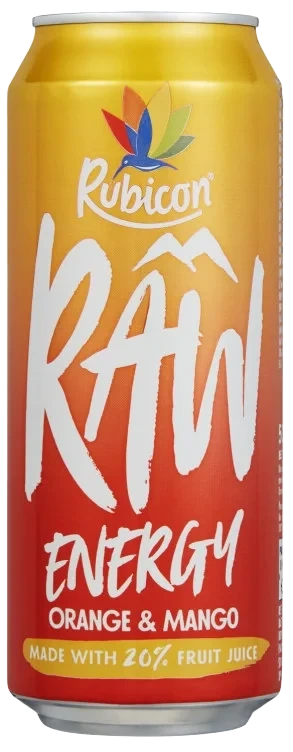 Rubicon Raw Orange Mango 0.5l