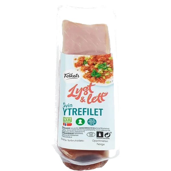 Svin Ytrefilet Ca500g Folkets