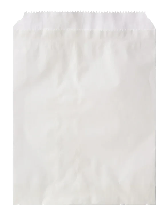 Sjømatpose 1kg hvit 2-lags  1000stk