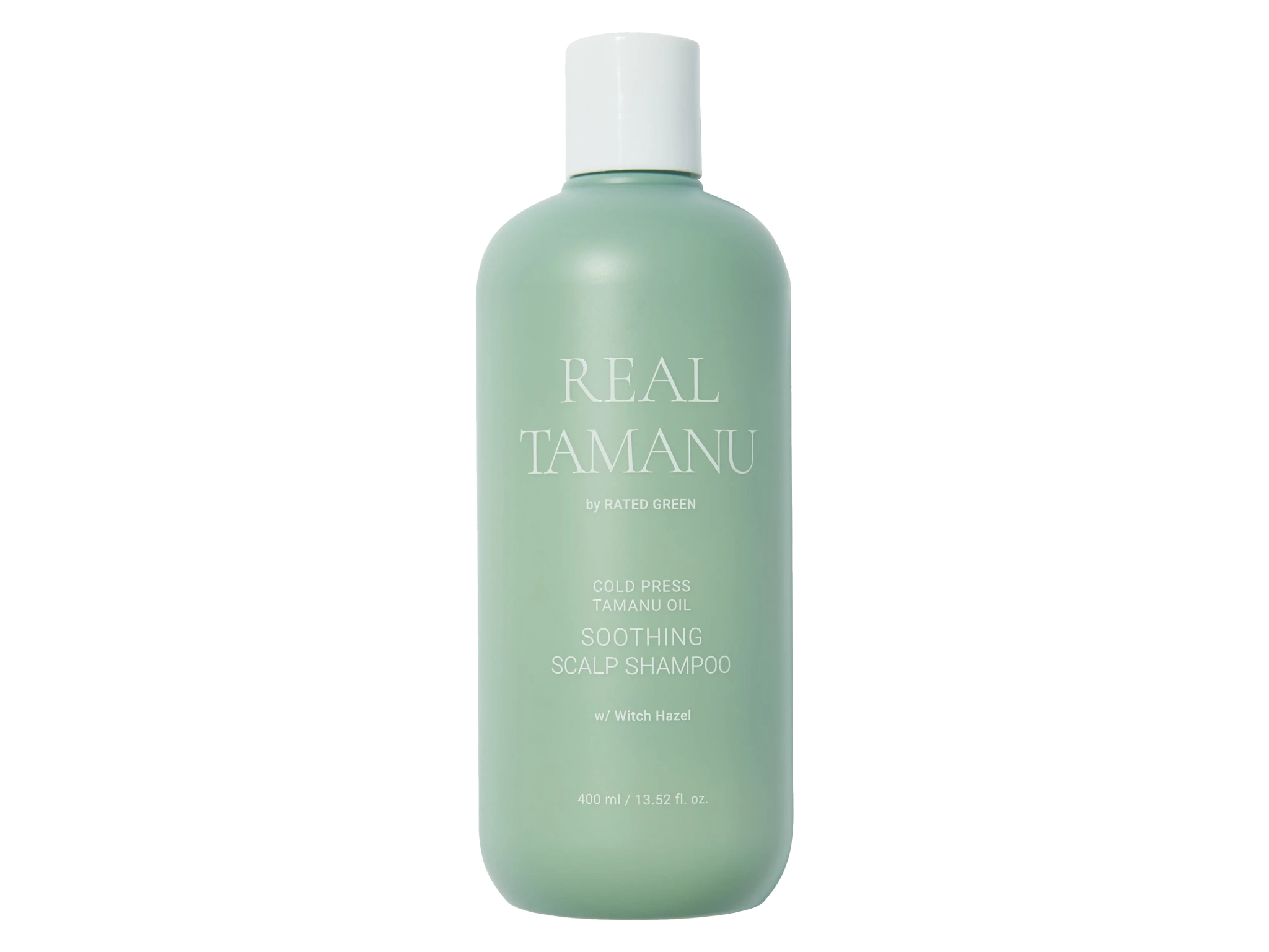 Rated Green Cold Pressed Tamanu Oil Soothing Scalp Shampoo, 400 ml