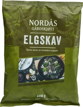 Nordås Gårdskjøtt Elgskav 400g