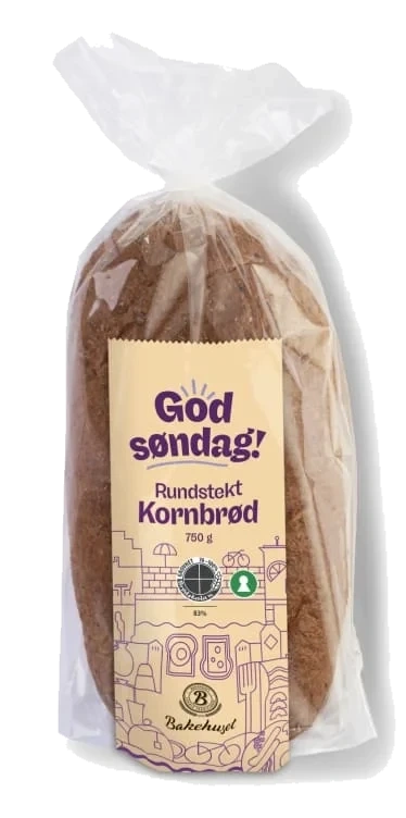 Kornbrød God Søndag 750g Bakehuset