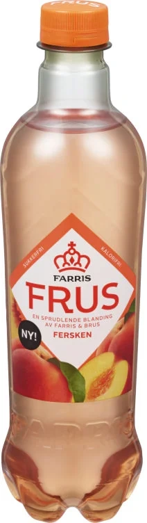 Farris Frus Fersken 0,5l flaske