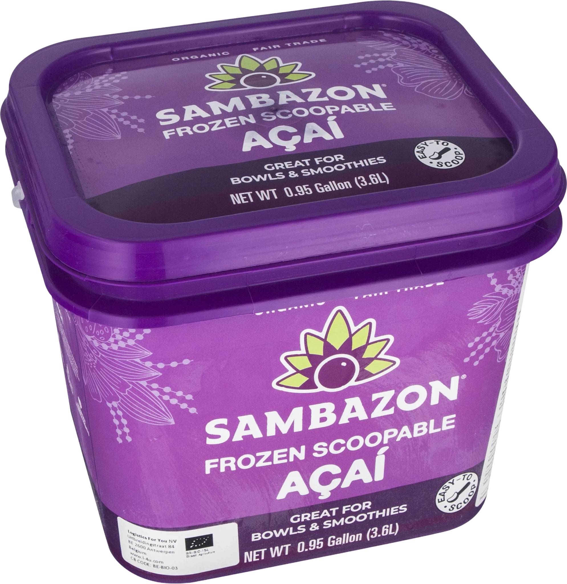 Sambazon Frozen scoopable Acai