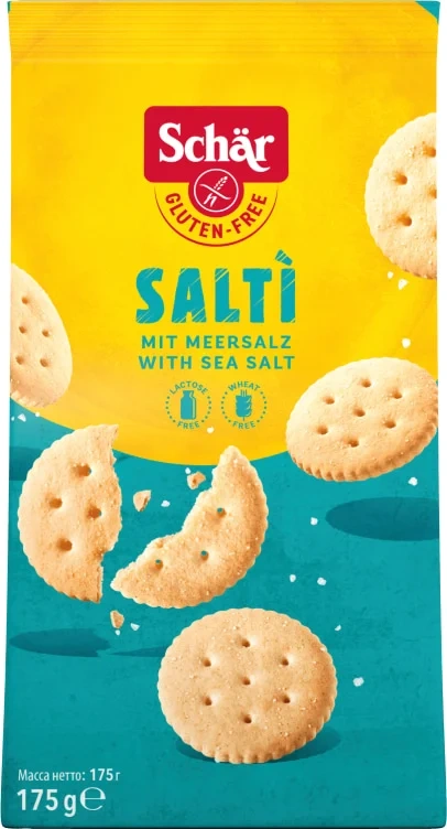 Schär Kjeks Saltí 175g