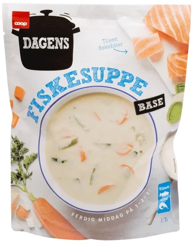 Coop Dagens Fiskesuppe Base 1l