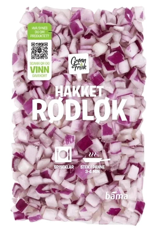 Rødløk Hakket 150g