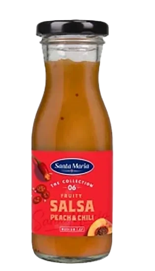 Santa Maria Fruity Salsa Peach & Chili Medium