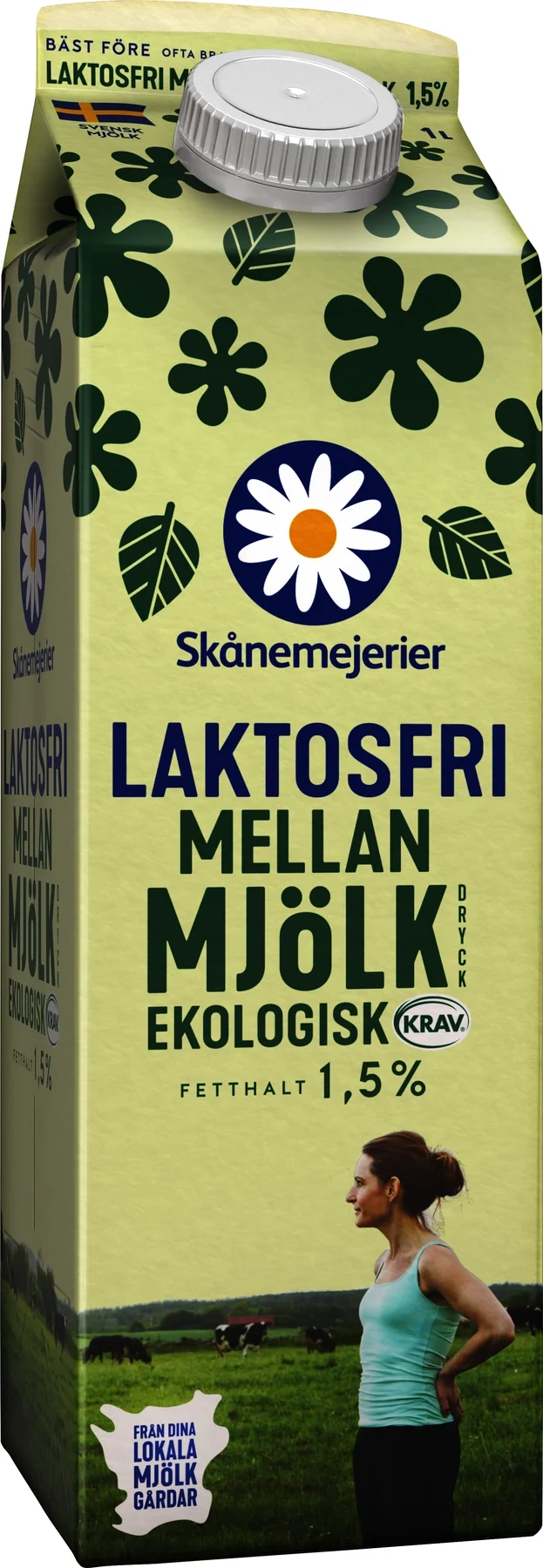 Laktosfri Ekologisk Mellanmjölk