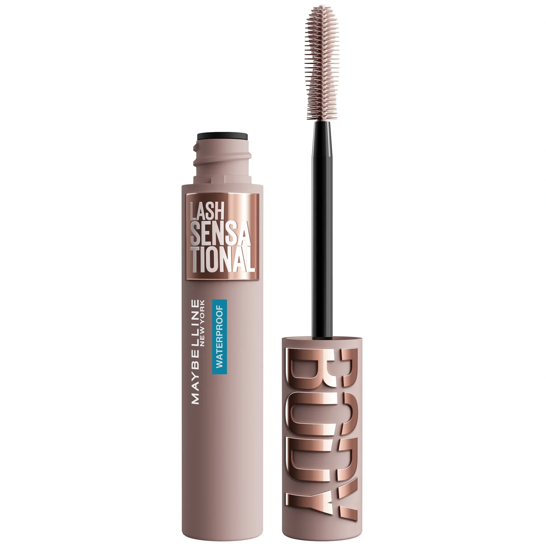 Maybelline Lash Sensational Body Waterproof Mascara Very Black 9.7ml