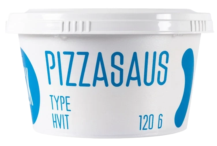 Pizzasaus Hvit Type 120g Ask