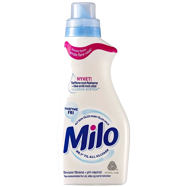 Milo tøyvask parfymefri   595ml