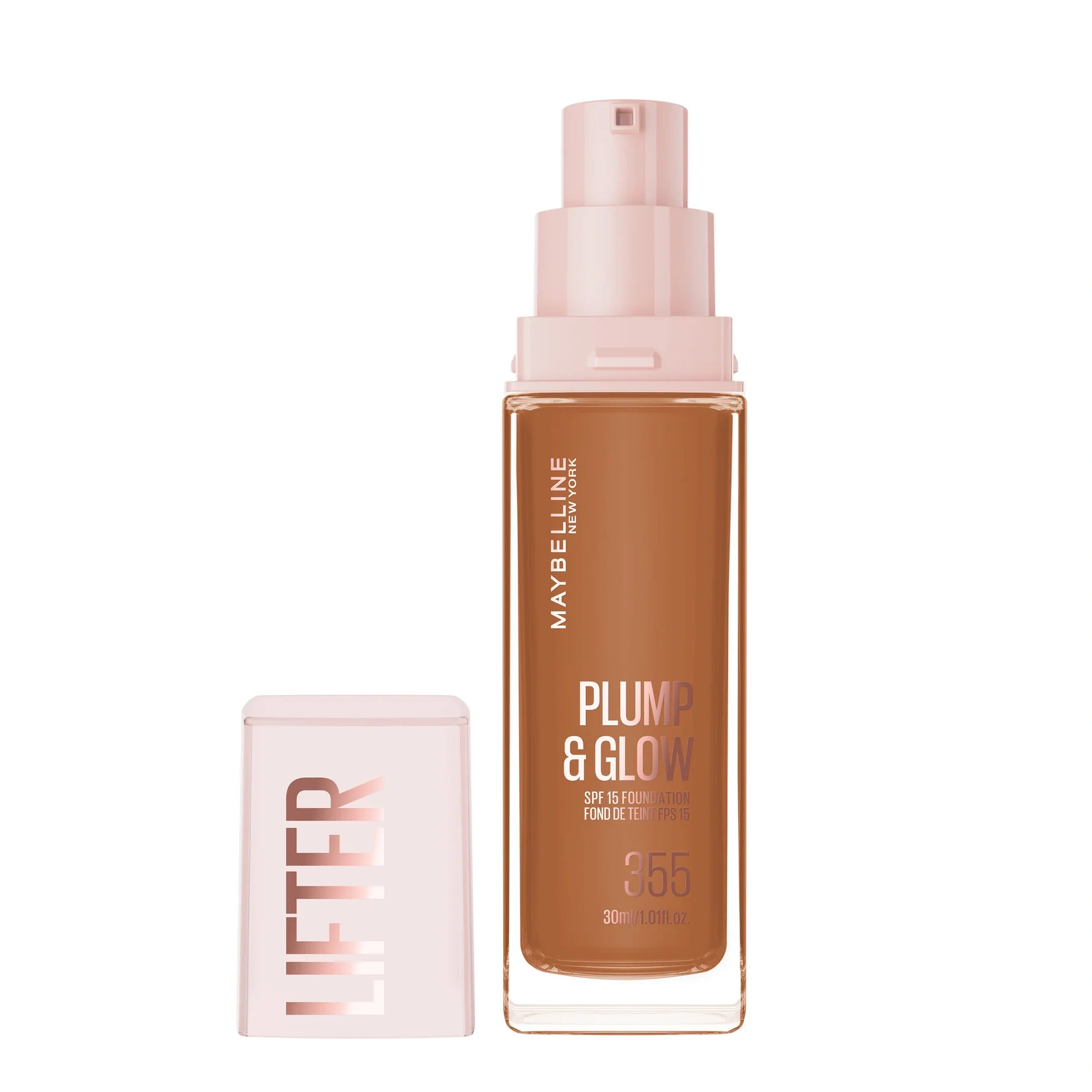 Maybelline Lifter Plump & Glow Foundation 355 30ml