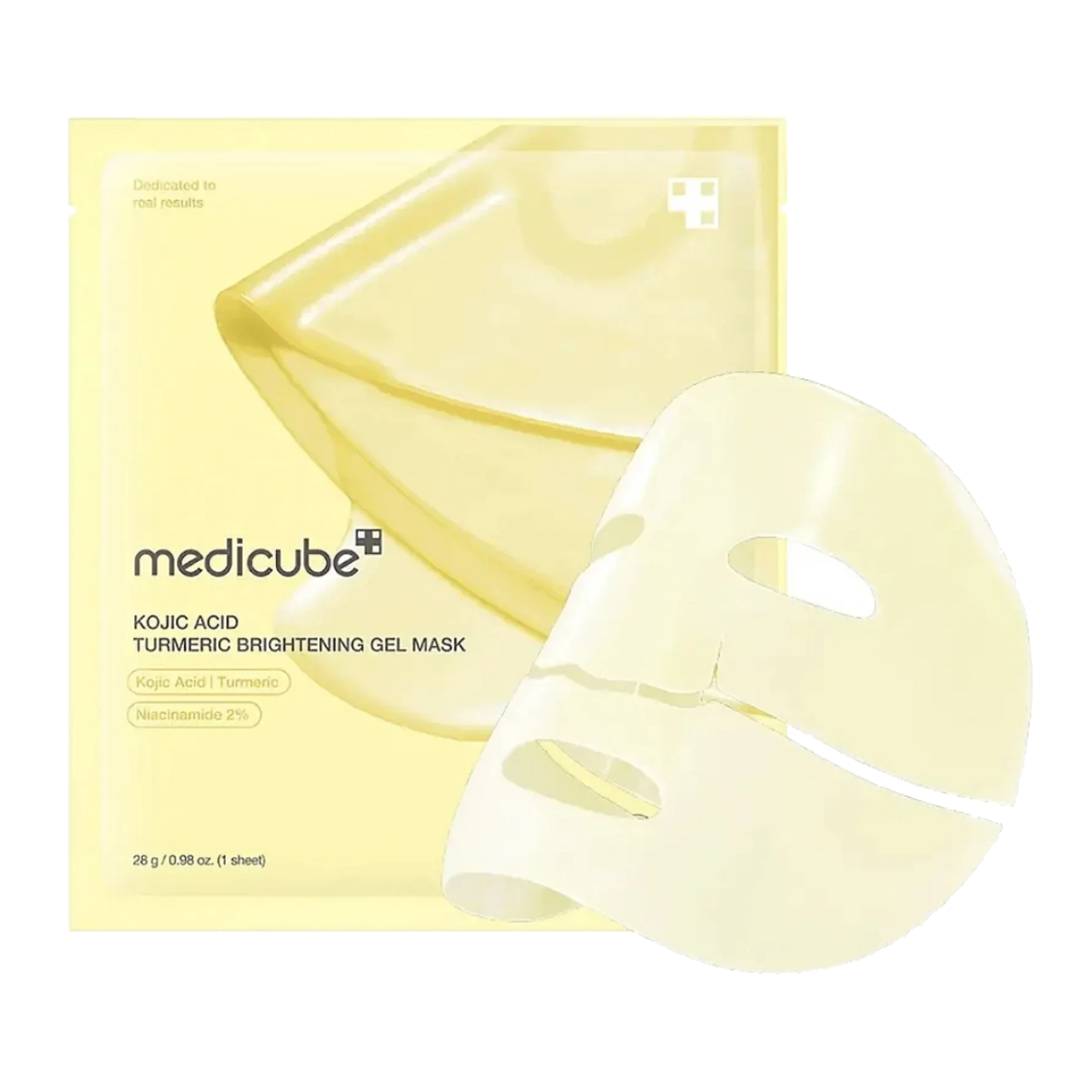 Medicube Kojic Acid Turmeric Brightening Gel Mask 1 stk