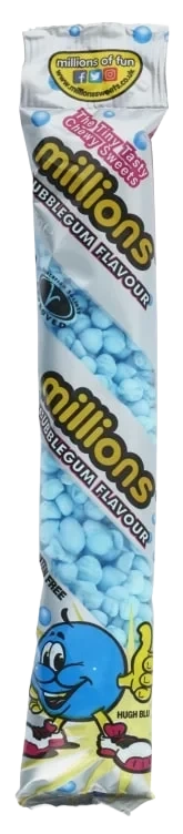 Tubes Bubblegum 55g Millions