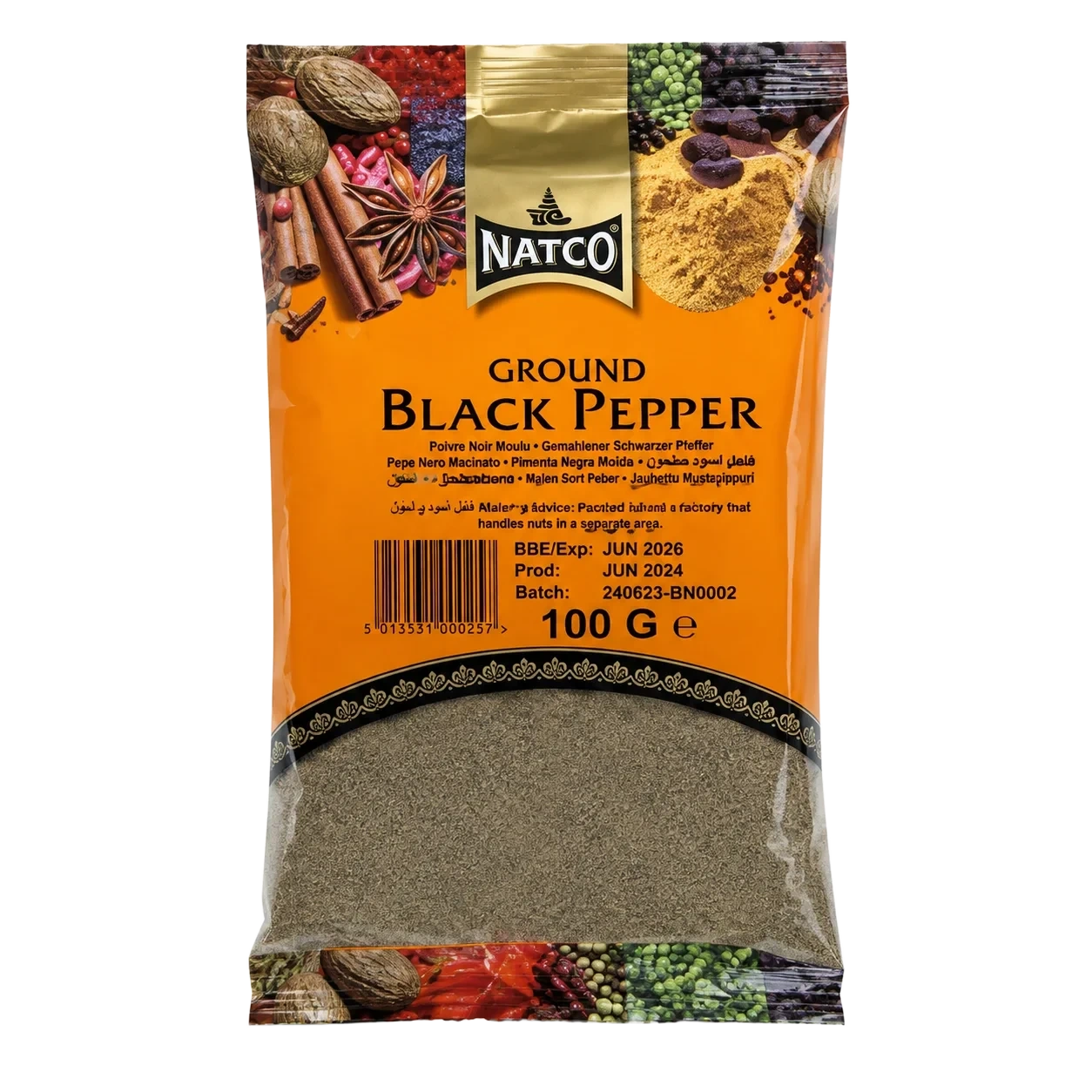 Natco Sort Pepper Malt 100g