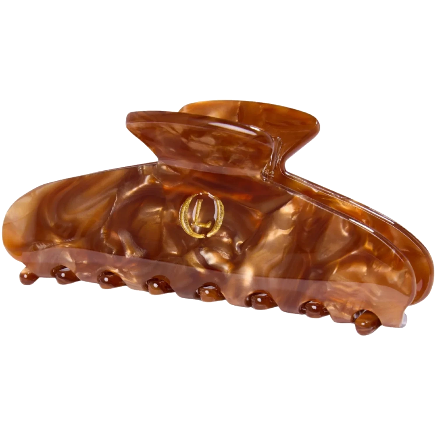 Lenoites Claw Clip Medium Cocoa Brown