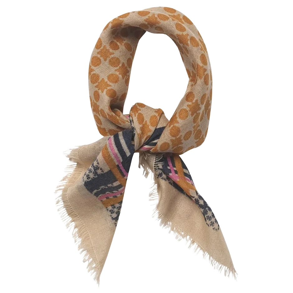 Becksöndergaard Rica Scarf Whitecap Gray