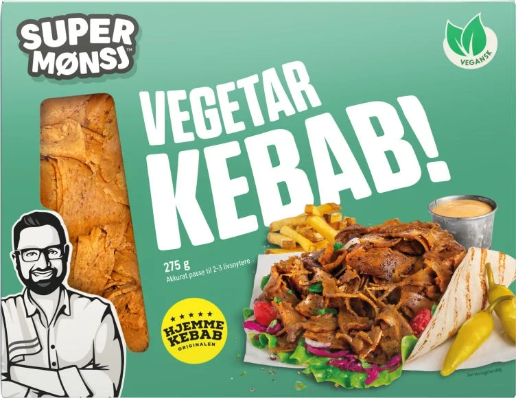 Vegetarkebab 275g Super Mønsj