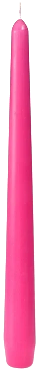 Antikklys 25cm 50pk Fuchsia