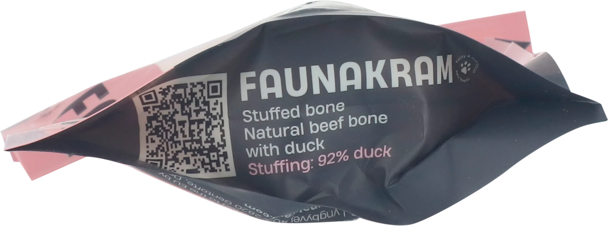 Faunakram Natural beef bone with stuffing: 92% duc