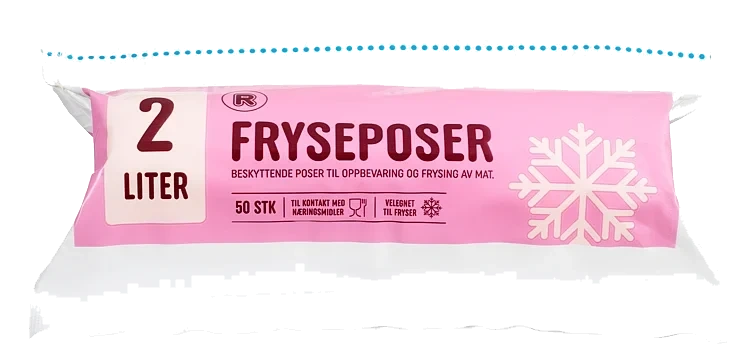 Frysepose 2l  50stk