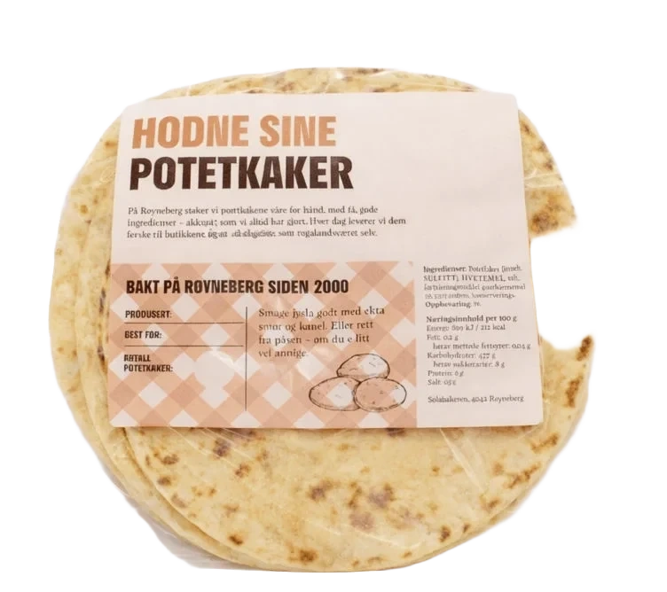 Potetkaker 8stk 320g Hodne