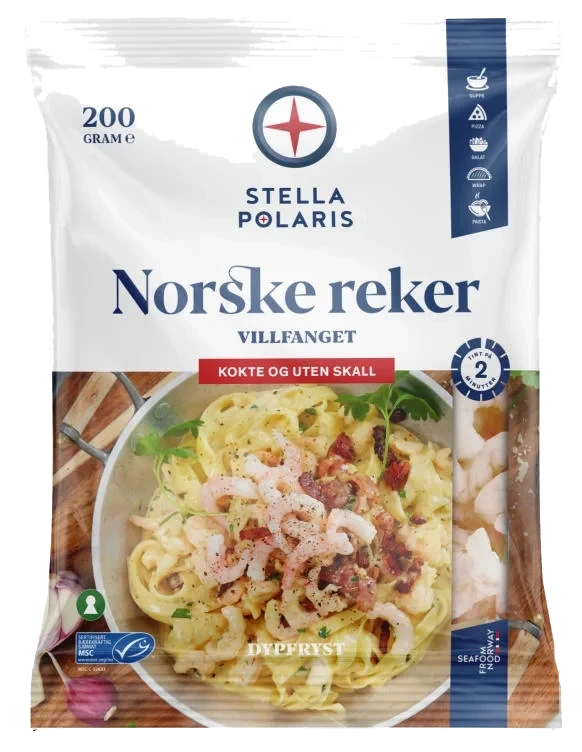 Norske Reker 200g Stella Polaris