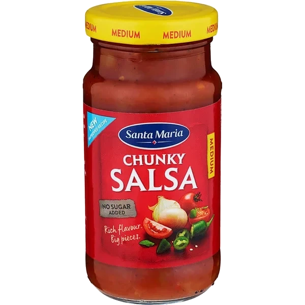 Salsa Chunky Medium 230g St.Maria