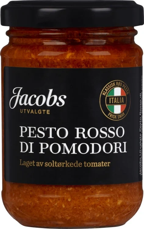 Pesto Rosso 135g Jacobs Utvalgte