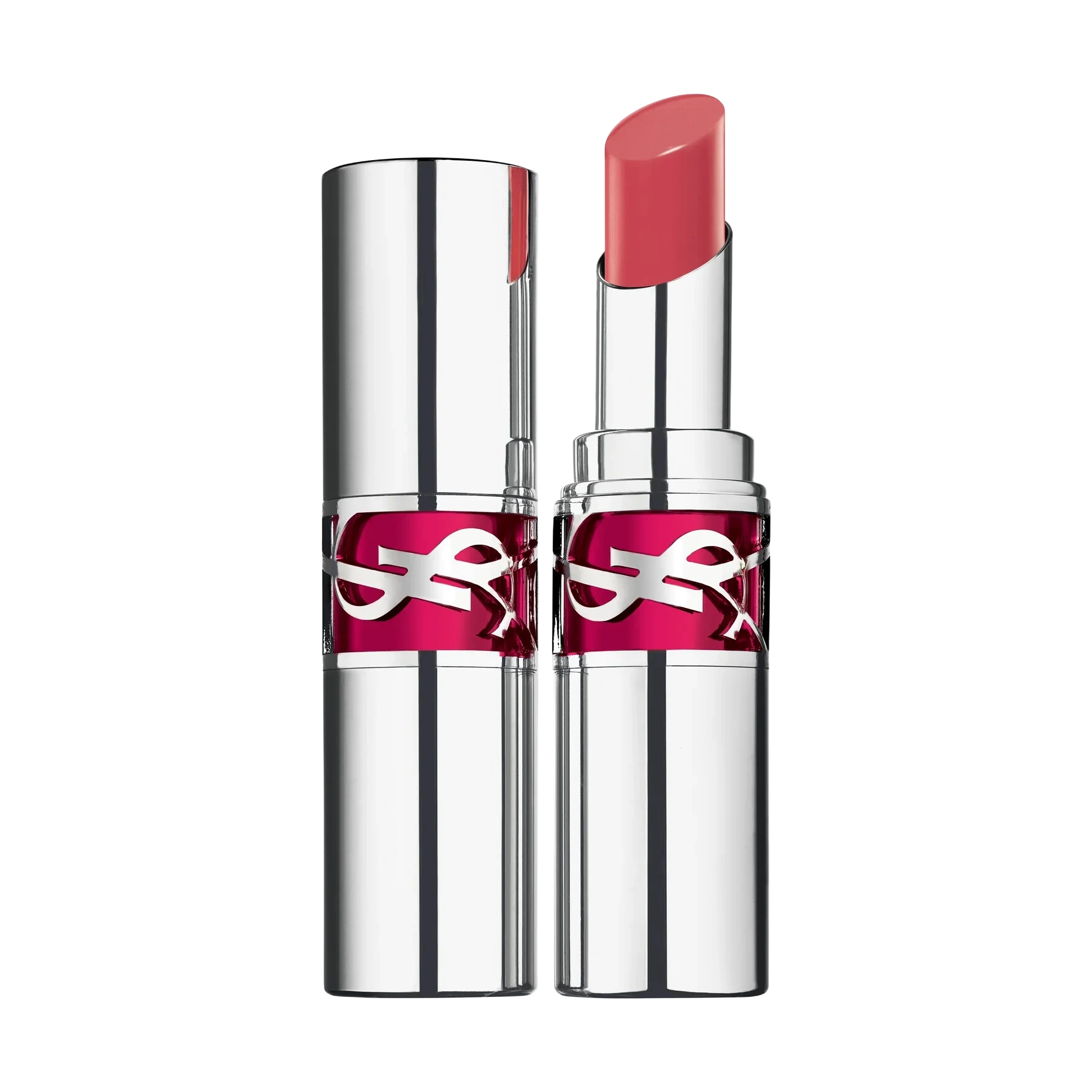 Yves Saint Laurent YSL LOVESHINE Candy Glaze Lip Gloss Stick 5 Pink Satisfaction
