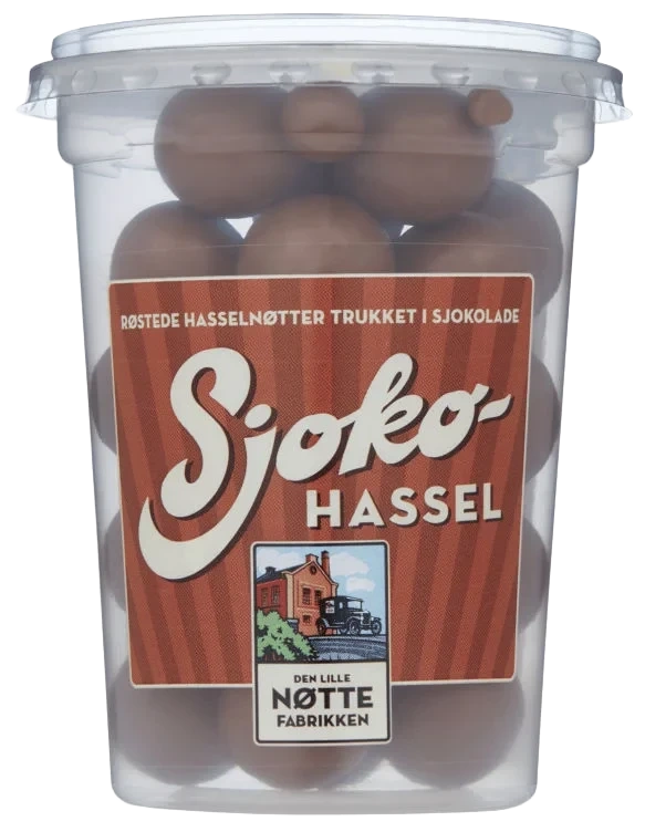 Dln Sjokohassel 120g
