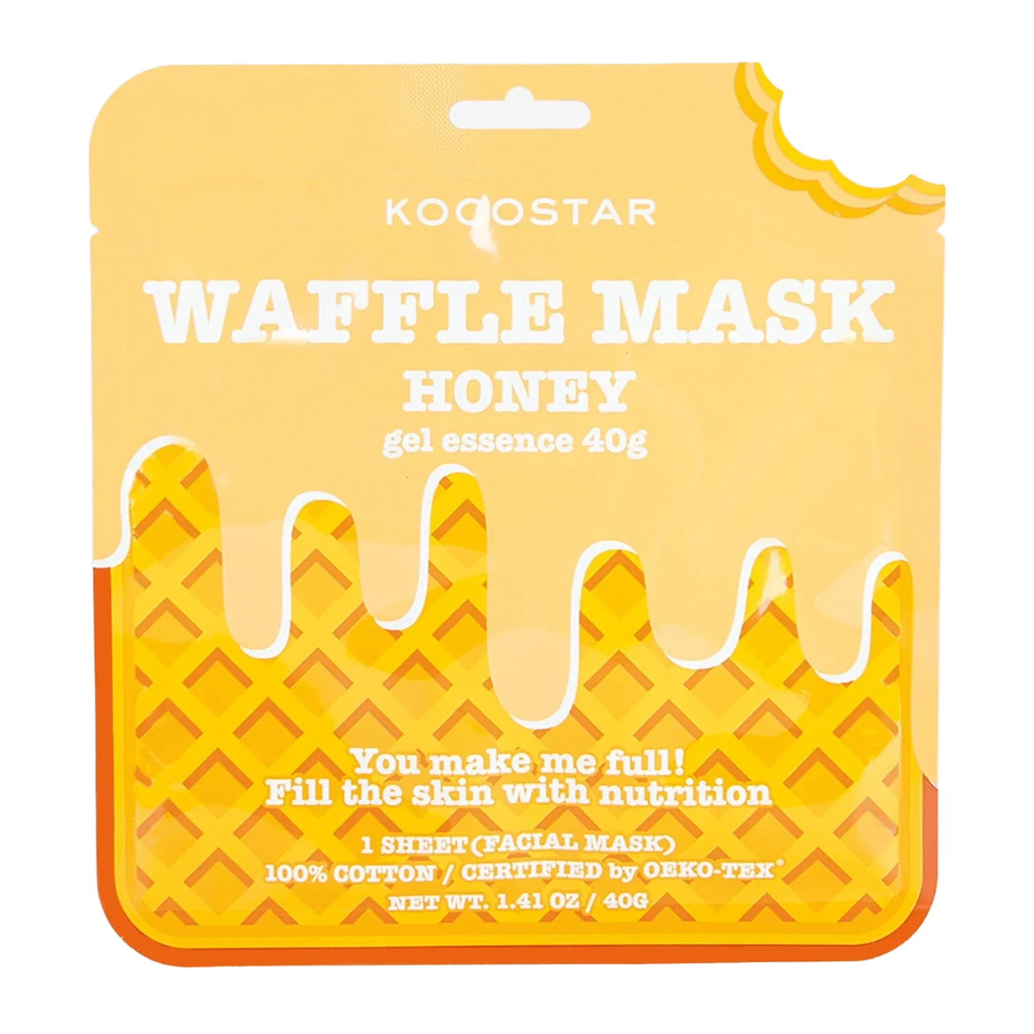 Kocostar Waffle Mask Honey