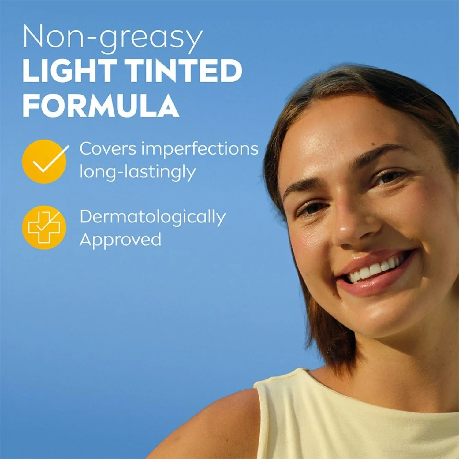 NIVEA UV Face Ultra Fluid Light Tinted SPF50+