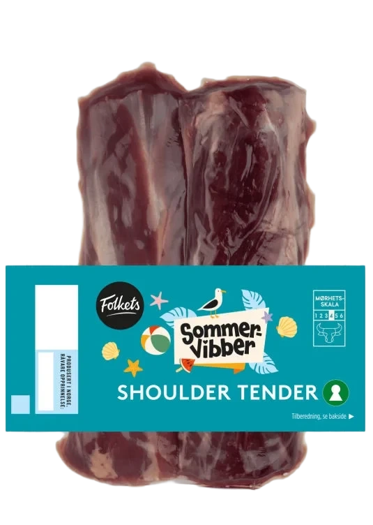 Storfe Shoulder Tender Ca350g Folkets Vib