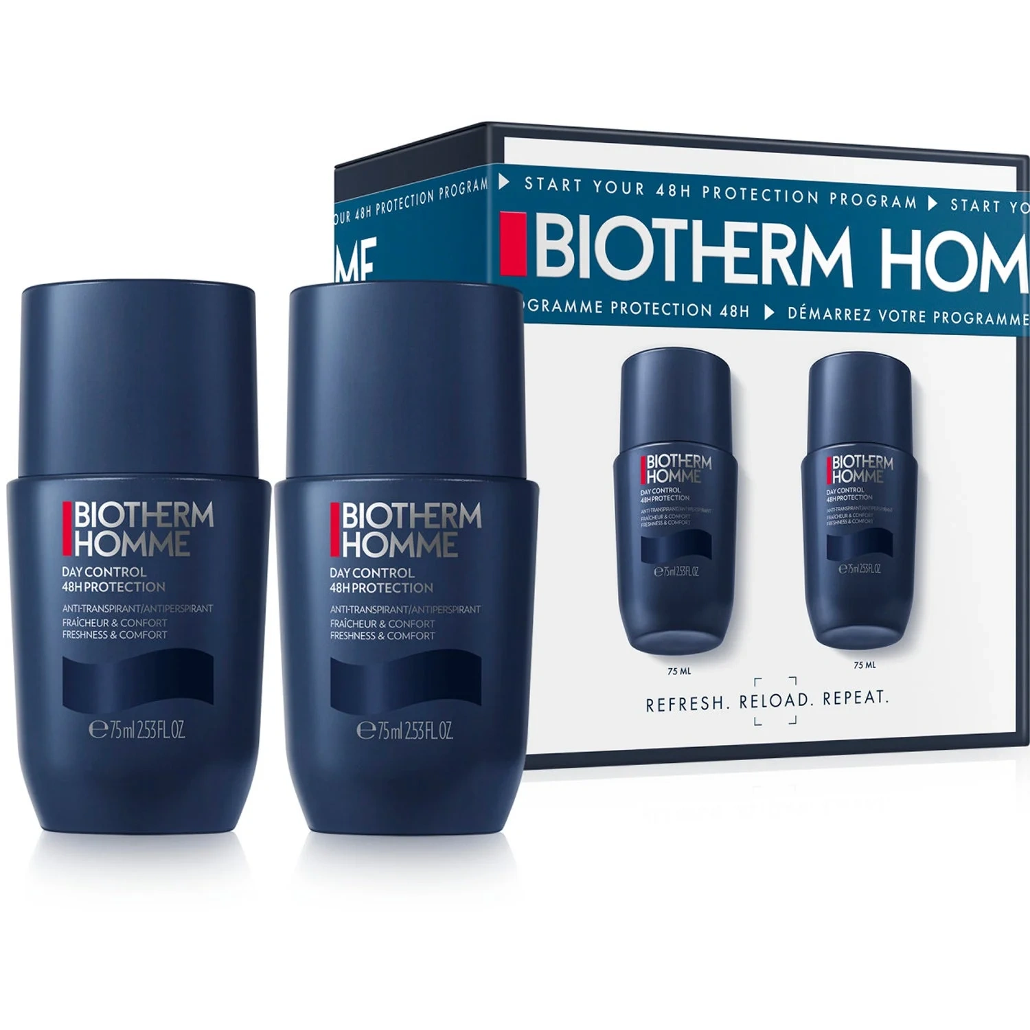 Biotherm Homme Day Control Roll-on Duo Set 2025