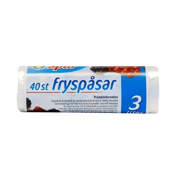 Fryseposer - 3 liter/40stk