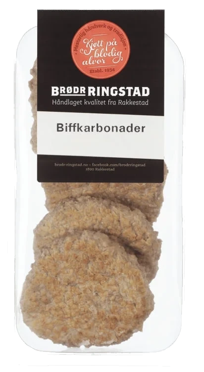 Biffkarbonader 450g Br Ringstad