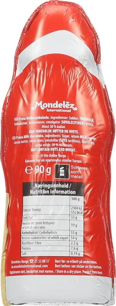 Freia Julenisse i melkesjokolade