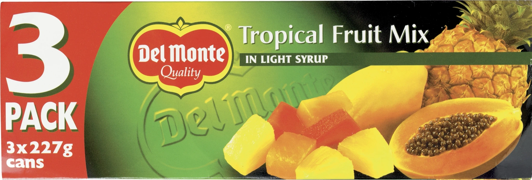 Tropical Mix 3-pack i light syrup