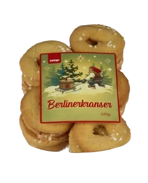 Coop Berlinerkranser 220g