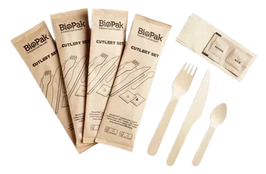 BioPak Bestikkpose Petit Vokset Tre 6/1