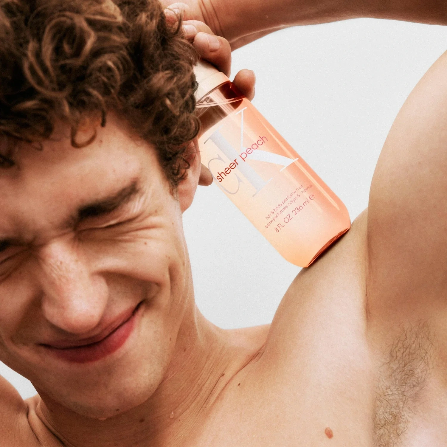 Calvin Klein Sheer Peach Hair & Body Mist