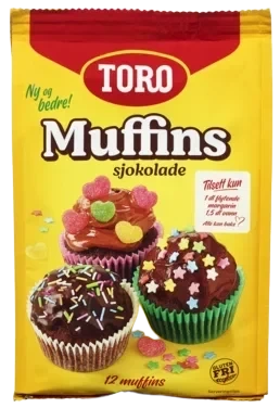 Toro Sjokolademuffins