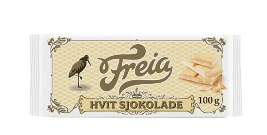 Hvit Sjokolade Freia 100g