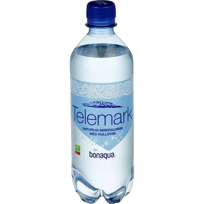 Telemark Kildevann M/Kullsyre Naturell 24x0,5l