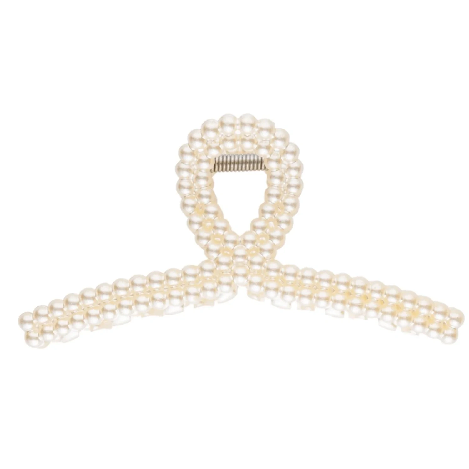 Dark Vintage Pearl Hair Claw Looped