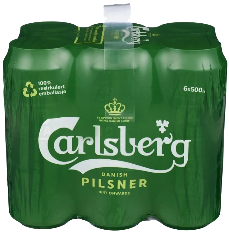 Carlsberg Pilsner 0,5lx6 boks